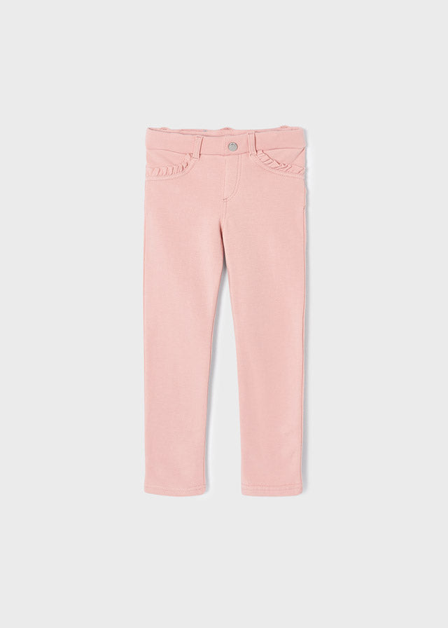 || Mayoral || Basis fleece broek nude - Mini