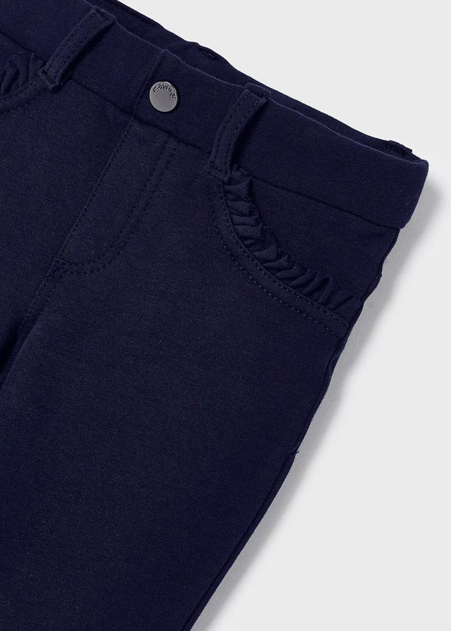 || Mayoral || Basis fleece broek navy - Mini