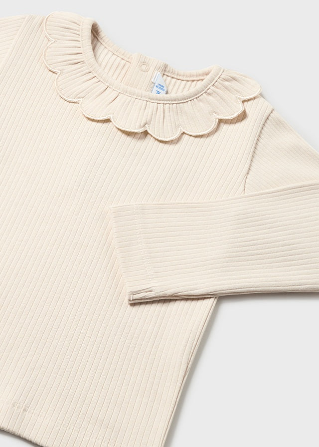 || Mayoral || T-shirt rib met kraag - Baby