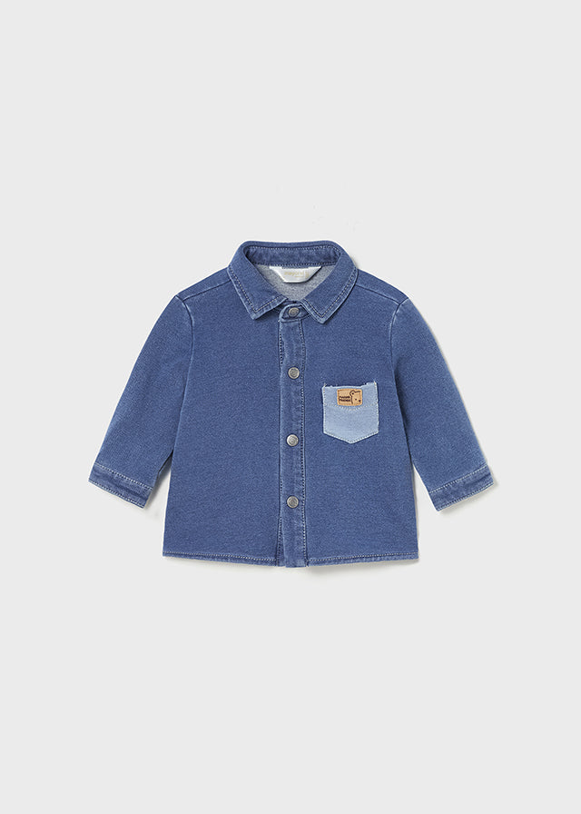 || Mayoral || Fleece denim shirt - Newborn