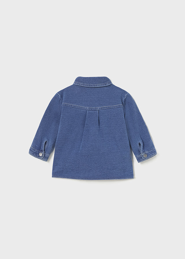 || Mayoral || Fleece denim shirt - Newborn