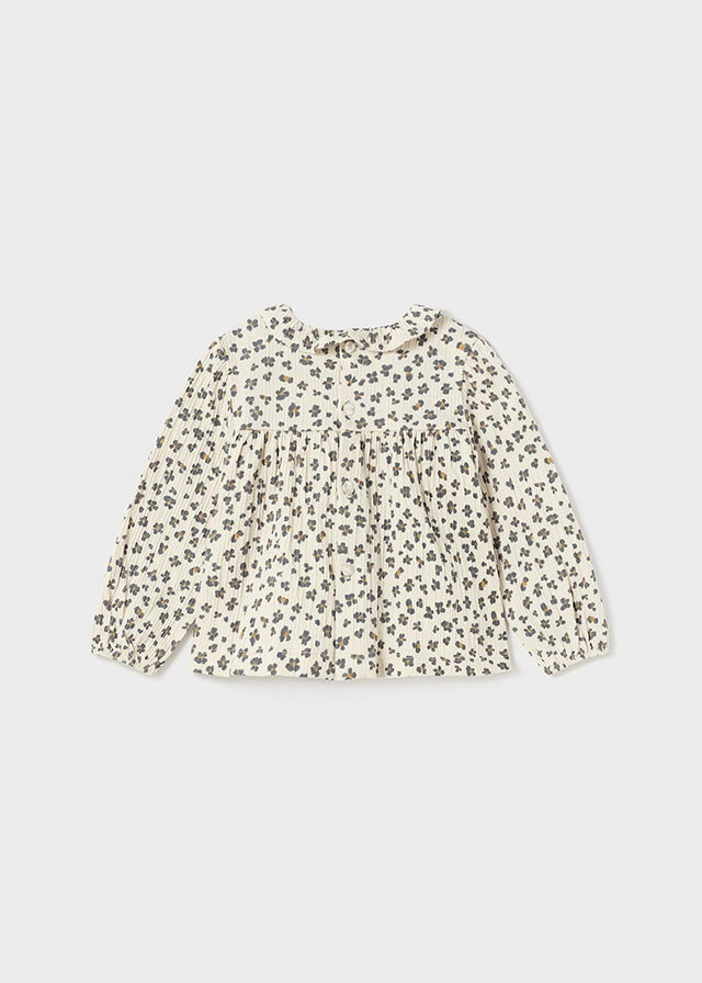 || Mayoral || Crinckle blouse met print - Baby