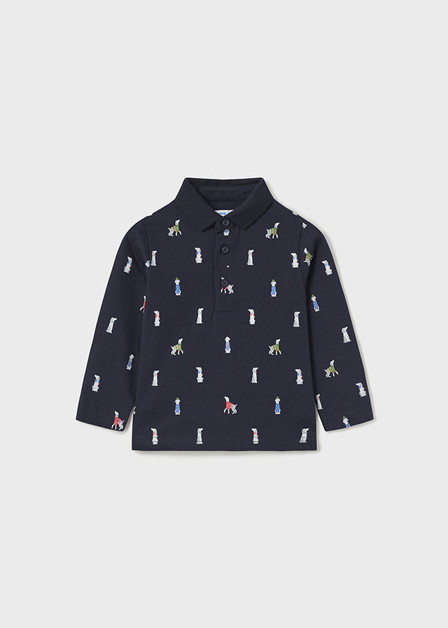 || Mayoral || Polo met honden print - Baby