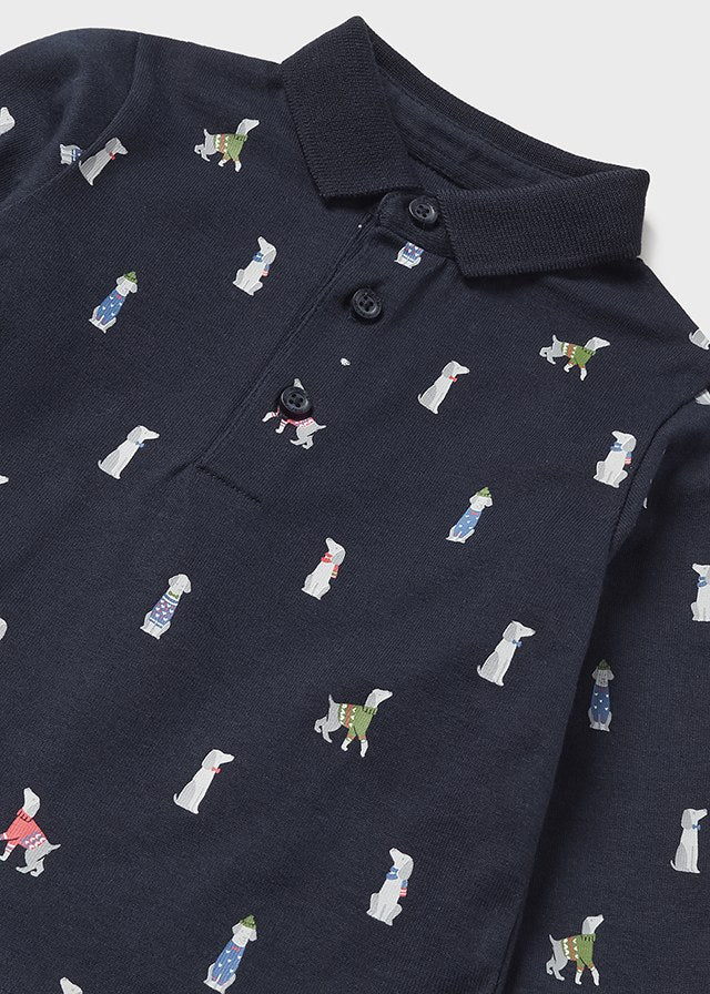 || Mayoral || Polo met honden print - Baby