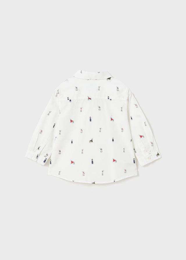 || Mayoral || Overhemd met honden print - Baby