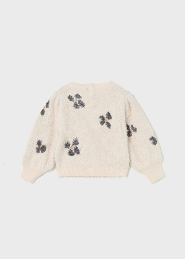 || Mayoral || Furry trui met bloemen - Baby