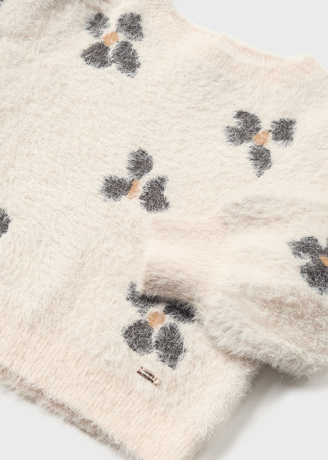 || Mayoral || Furry trui met bloemen - Baby