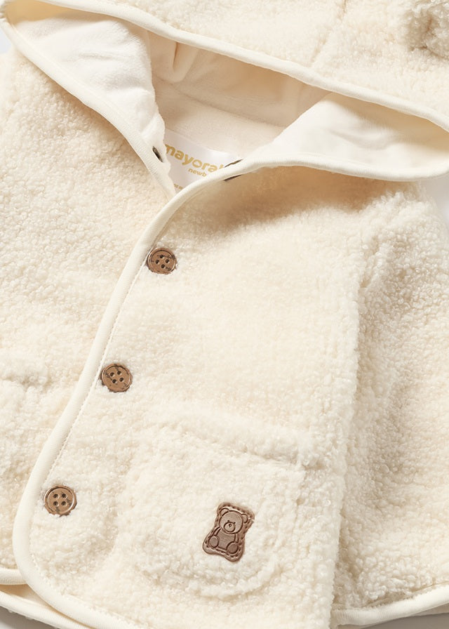 || Mayoral || Teddy jas met oortjes - Newborn