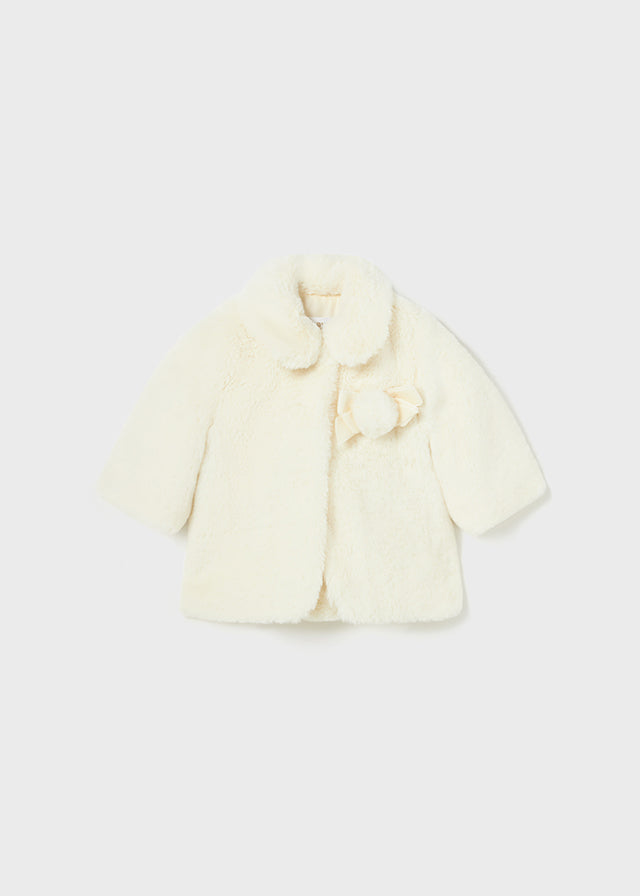 || Mayoral || Fake fur jas - Newborn