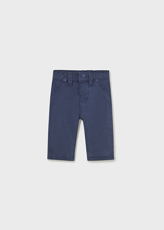 || Mayoral || Gevoerde twill broek blauw - Newborn