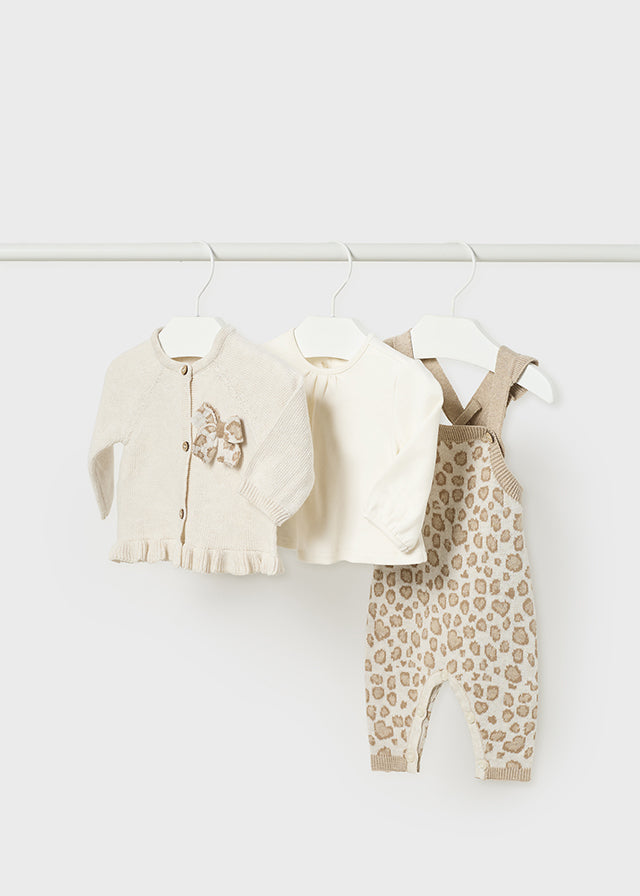|| Mayoral || Newborn set drie-delig leopard