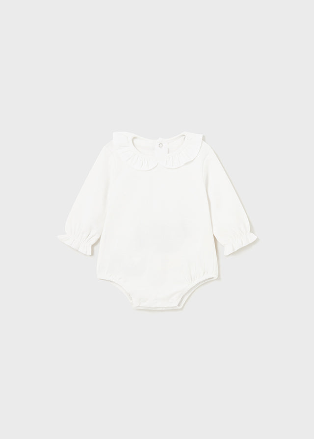 || Mayoral || Romper met kraagje wit - Newborn