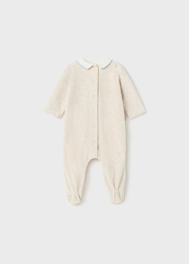 || Mayoral || Velours boxpak vliegtuig - Newborn