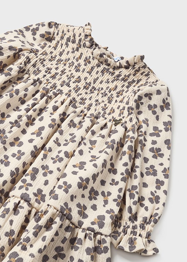|| Mayoral || Fleece jurk met print - Baby