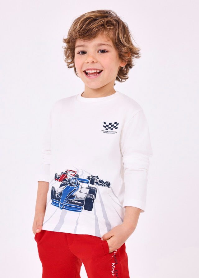 || Mayoral || T-shirt raceauto - Mini