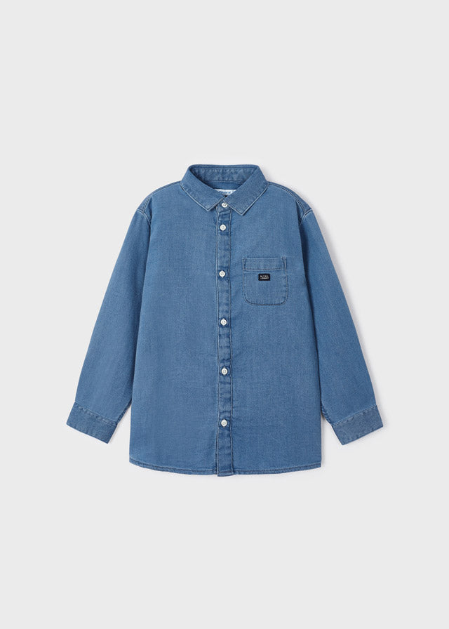 || Mayoral || Zacht denim shirt - Mini