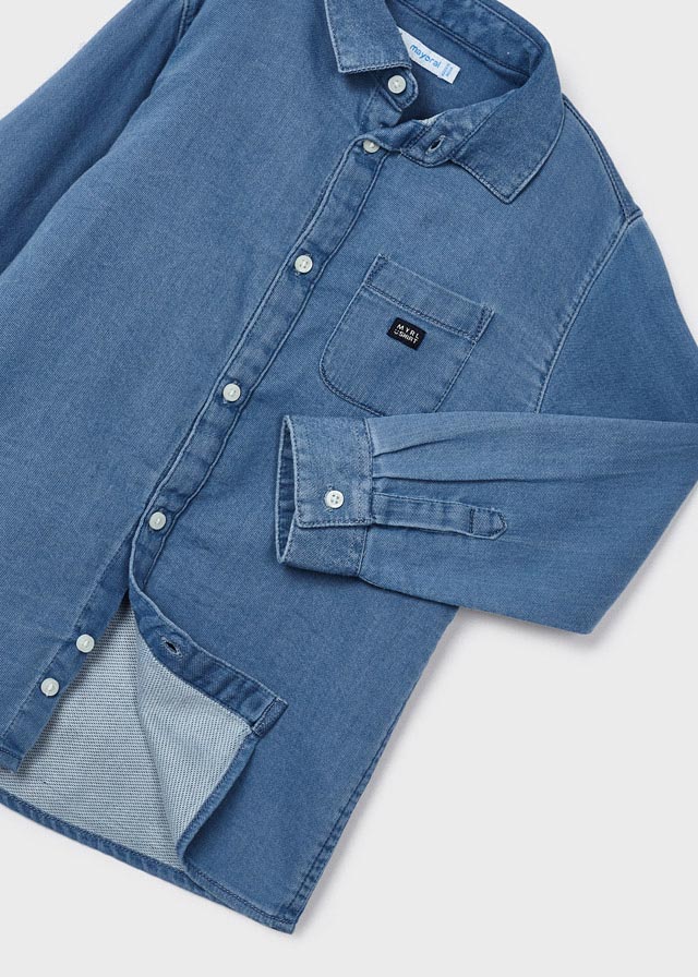 || Mayoral || Zacht denim shirt - Mini