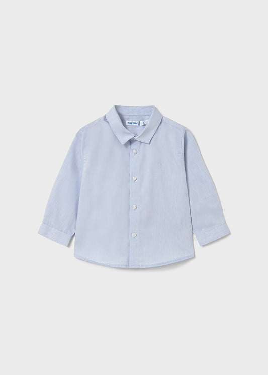 || Mayoral || Basis overhemd met twill blauw