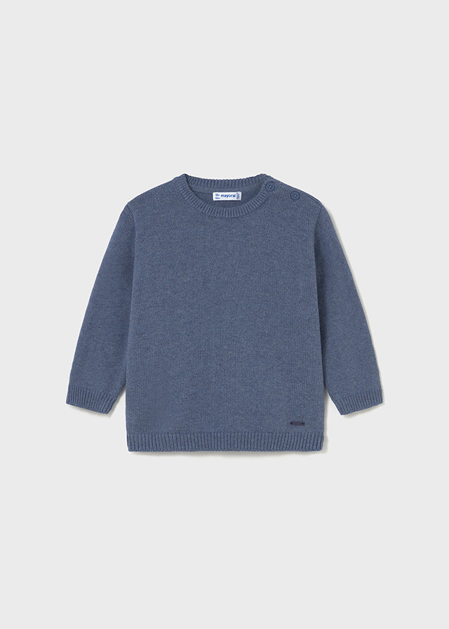 || Mayoral || Basis trui wol katoen mix - Donker blauw 044