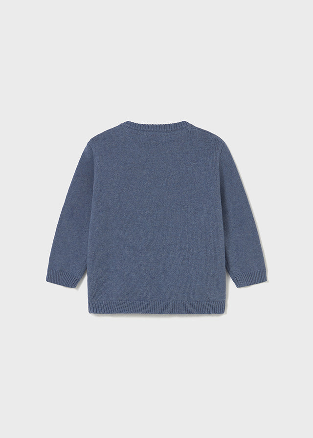 || Mayoral || Basis trui wol katoen mix - Donker blauw 044