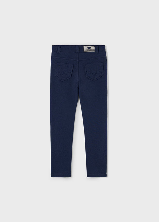 || Mayoral || Basis fleece broek - Navy 38