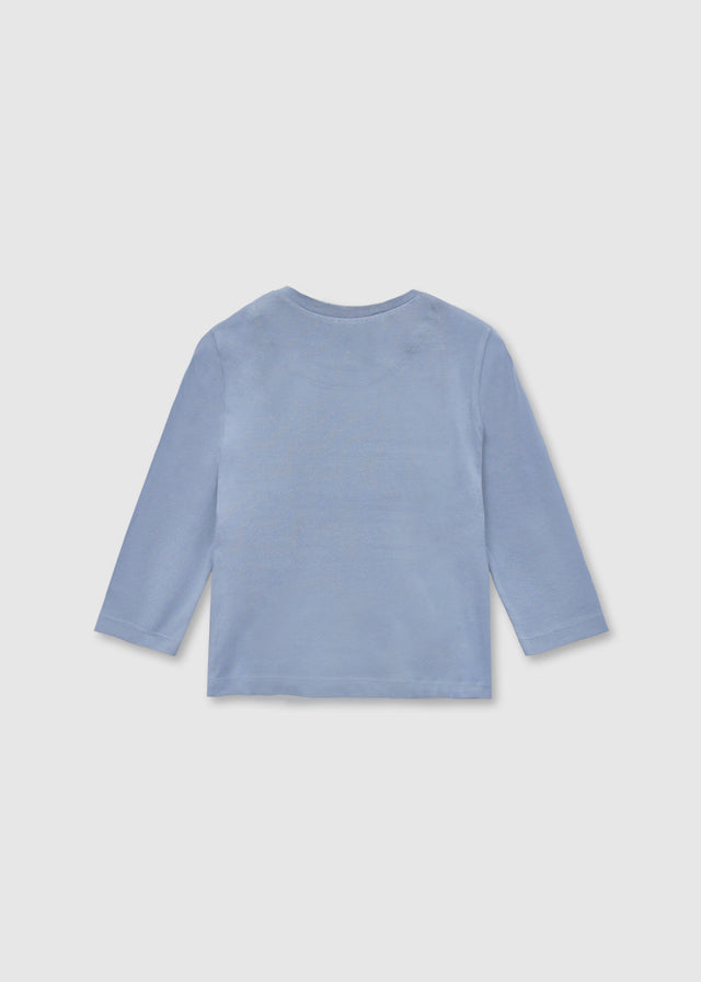 || Mayoral || T-shirt met beer - Blauw