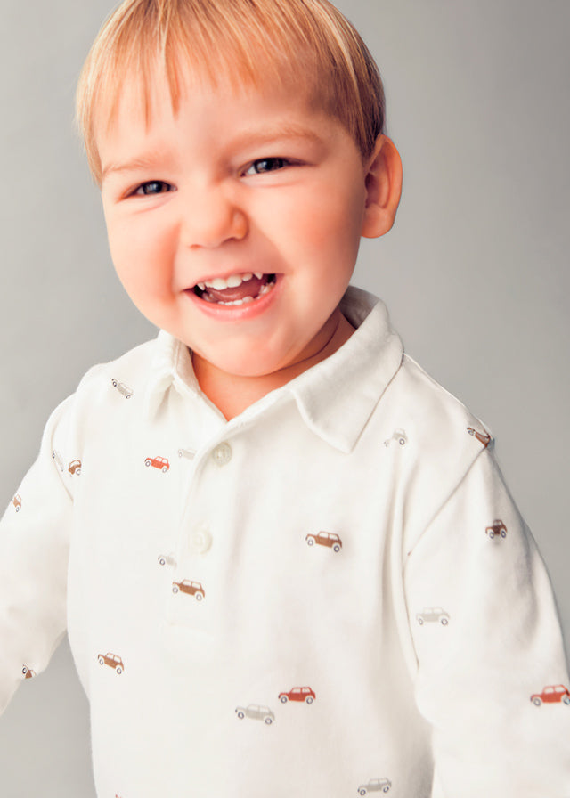 || Mayoral || Polo met auto print