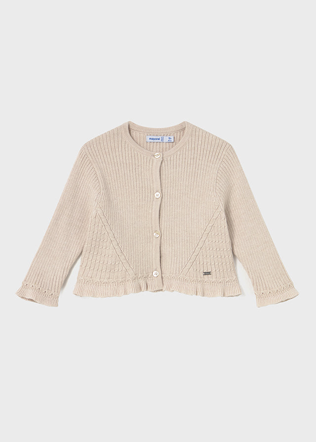 || Mayoral || Gebreid vest ruches