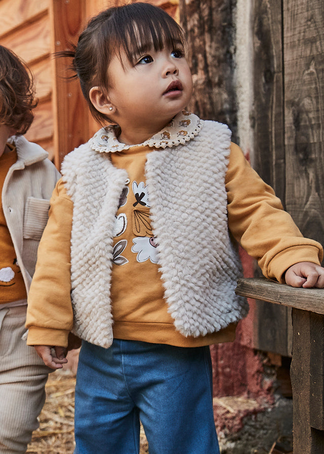 || Mayoral || Fake fur gilet