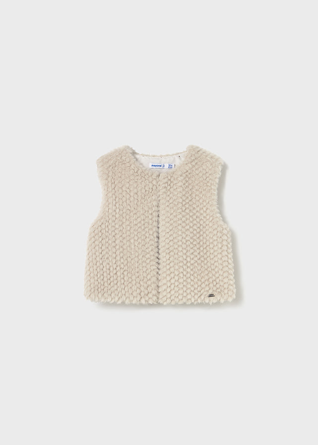 || Mayoral || Fake fur gilet