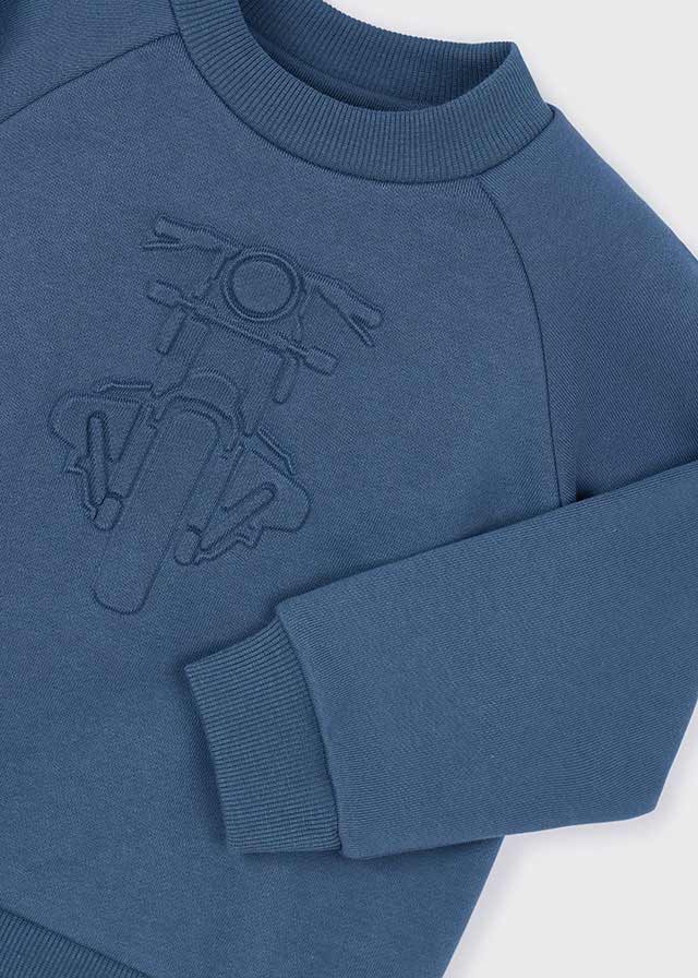 || Mayoral || Sweater met motor embossing