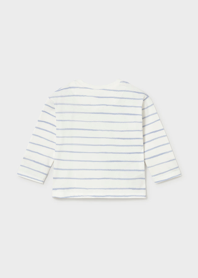 || Mayoral || Gestreept t-shirt met raceauto