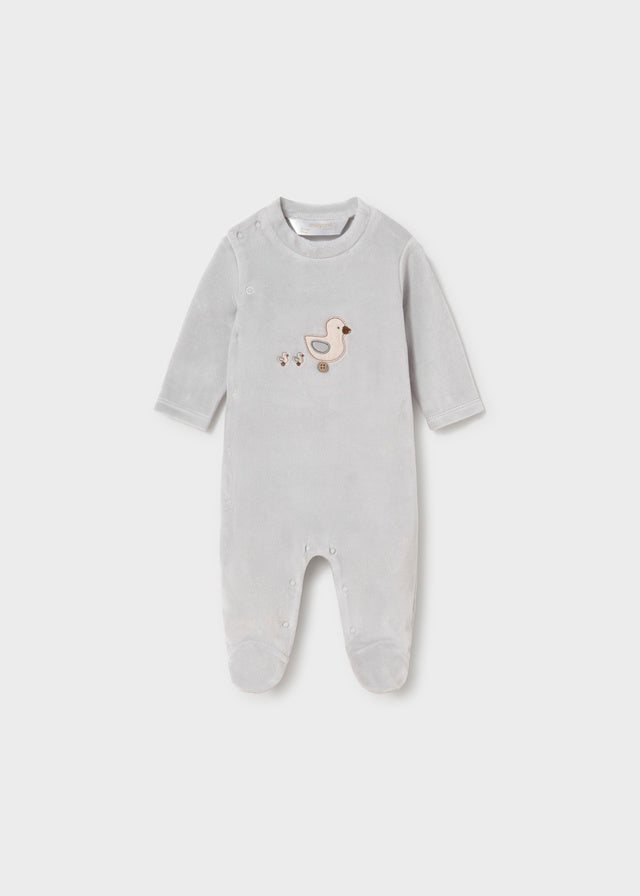 || Mayoral || Velours boxpak met eendjes