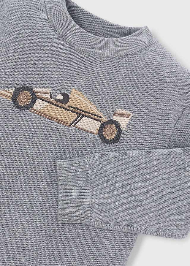|| Mayoral || Gebreide trui met raceauto