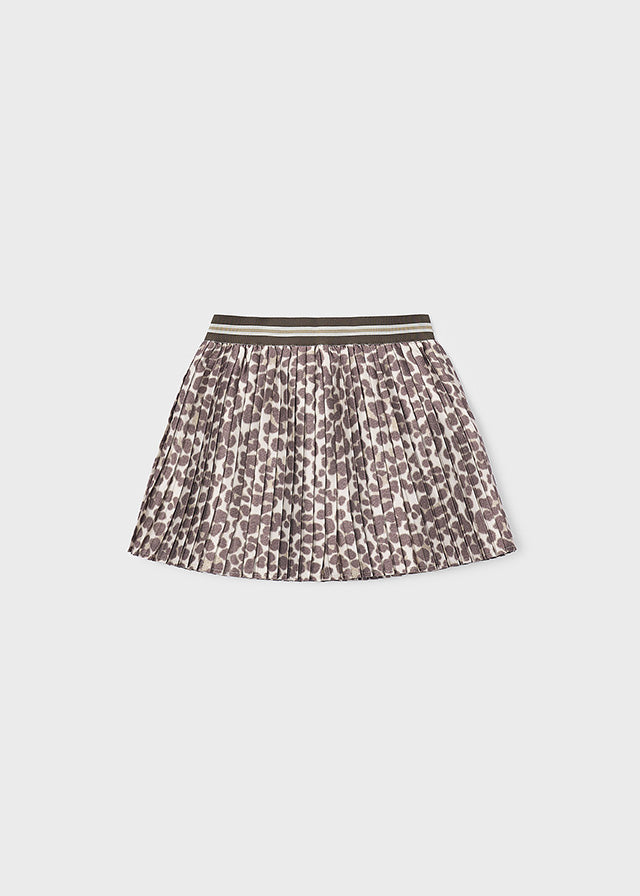|| Mayoral || Plissé rokje met panter print