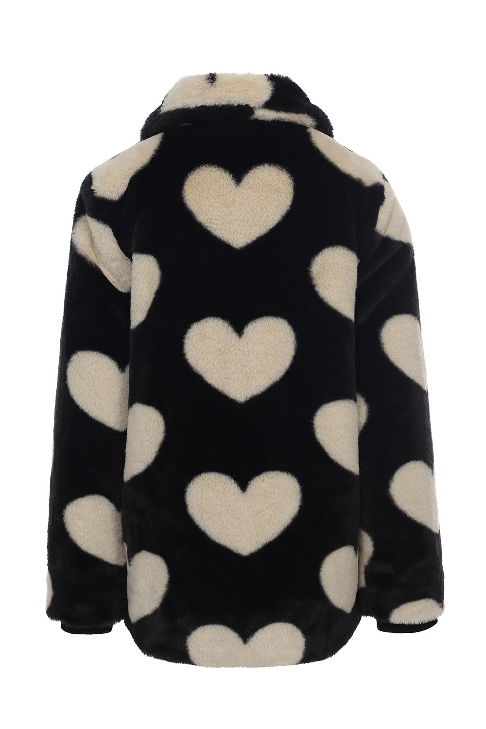 || LOOXS || Fake fur teddy jas - harten