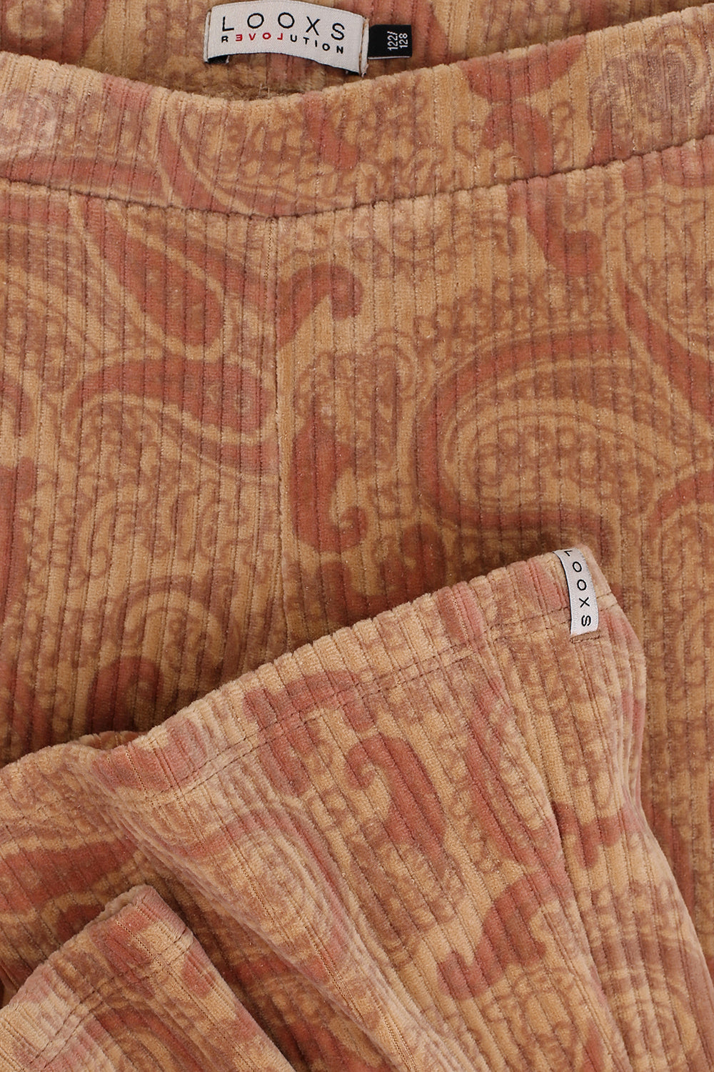 || LOOXS || Flared legging corduroy - Paisley
