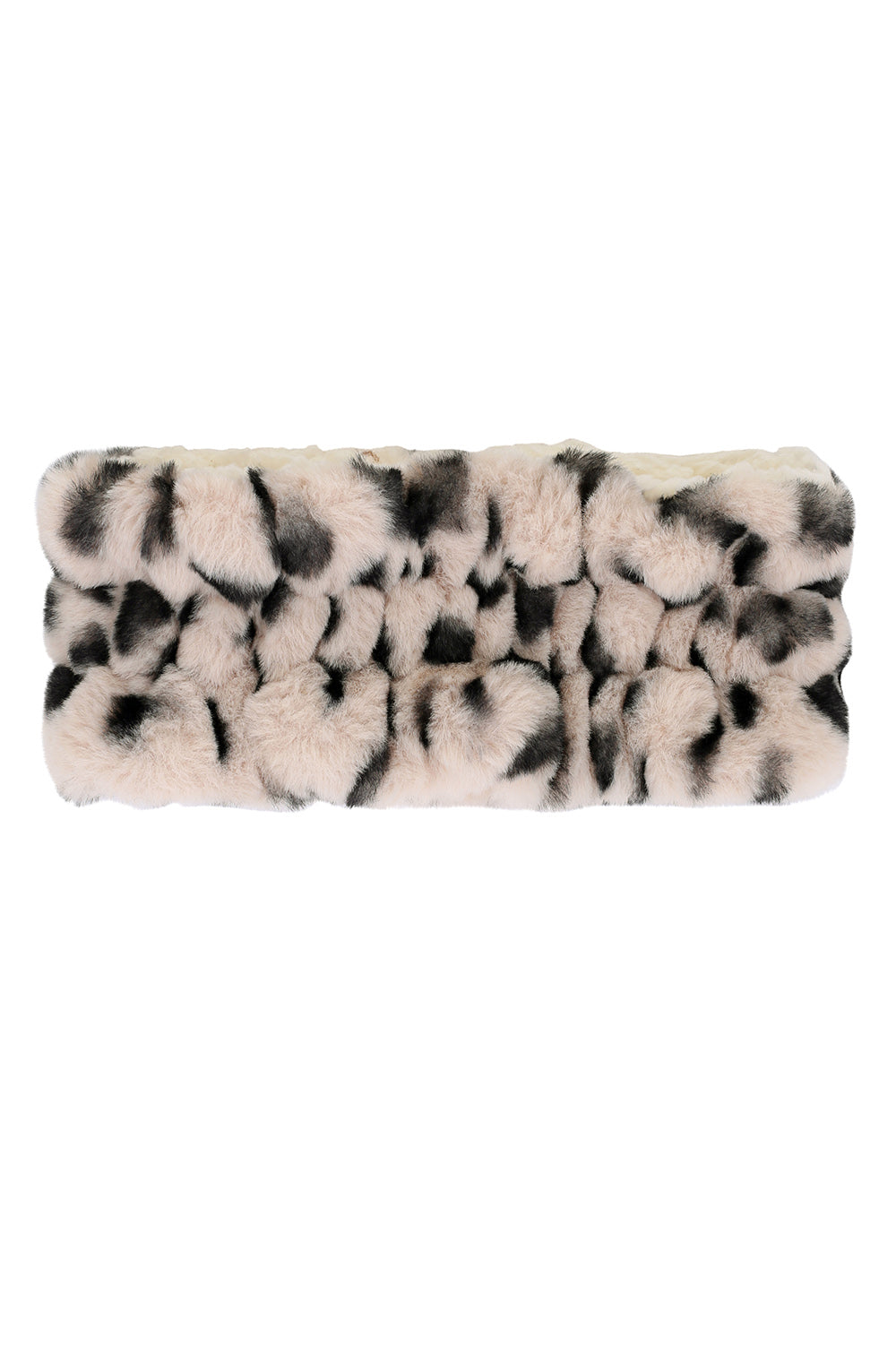 || LOOXS || Fake fur hoofdband - Dalmatiër
