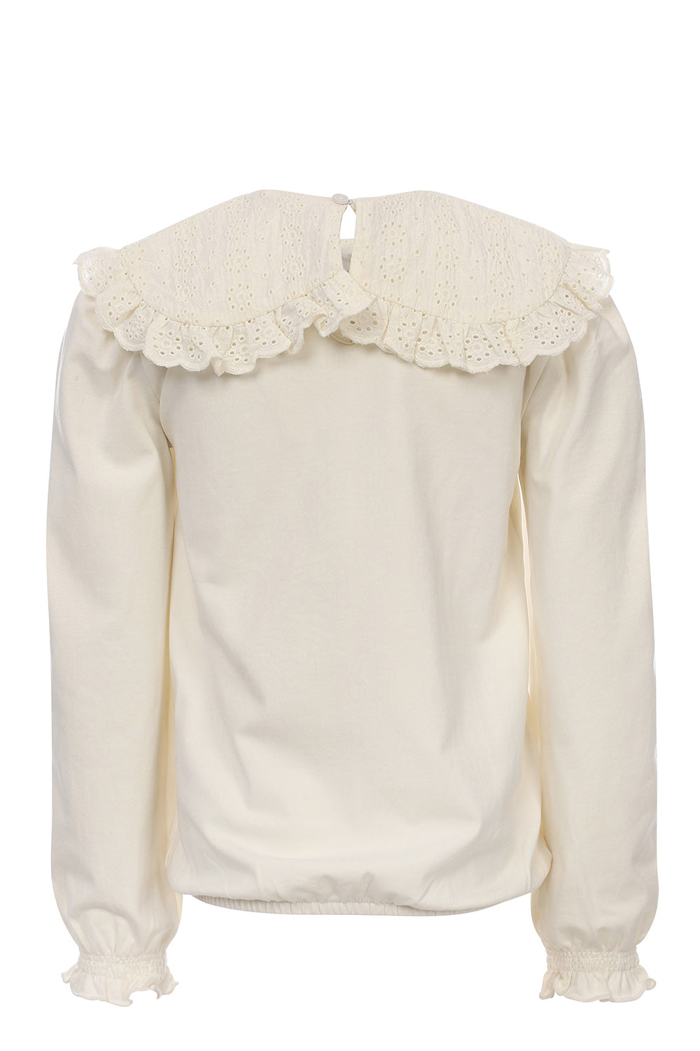 || LOOXS || Jersey top met broderie kraag