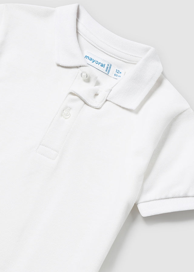 || Mayoral || Basis polo wit - Baby