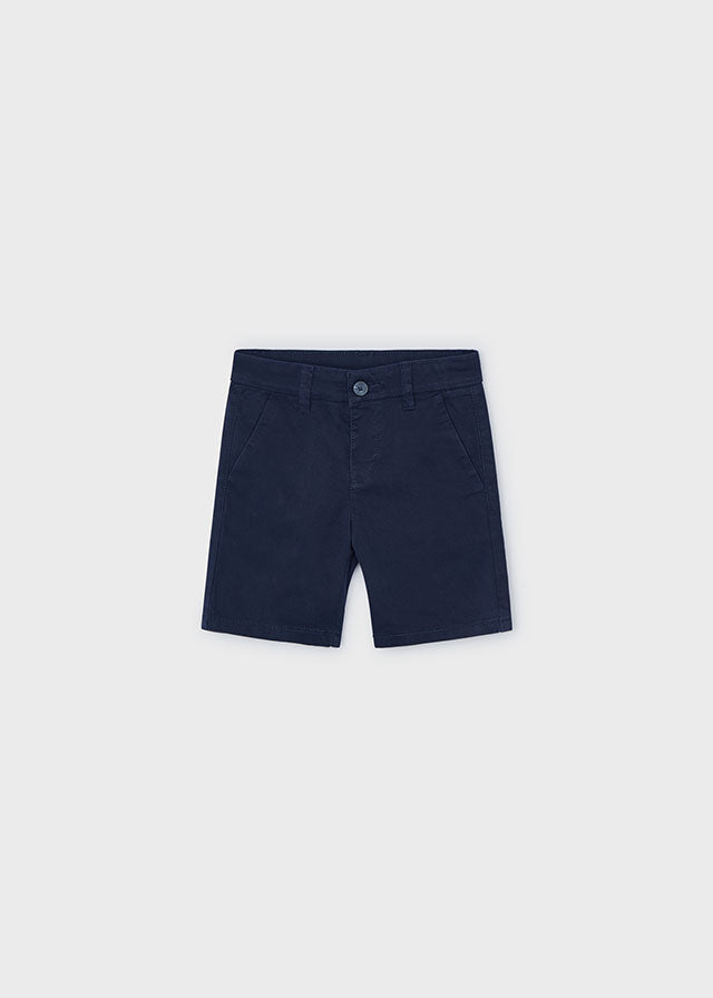 || Mayoral || Basis twill chino shorts - Marino 61