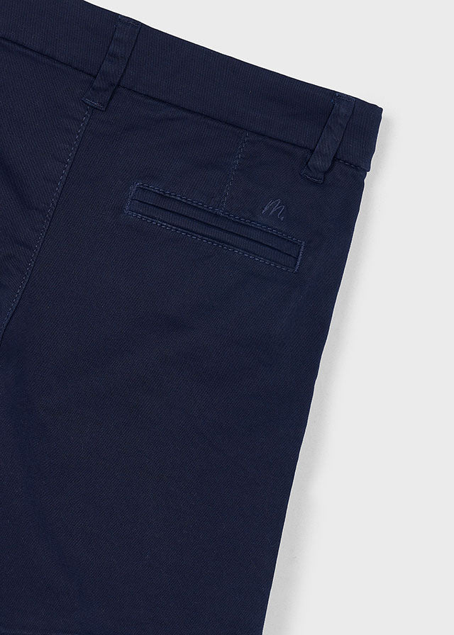 || Mayoral || Basis twill chino shorts - Navy 039