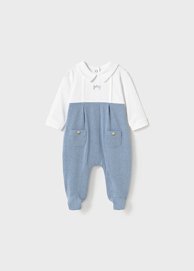 || Mayoral || Boxpak met voetjes - Blauw