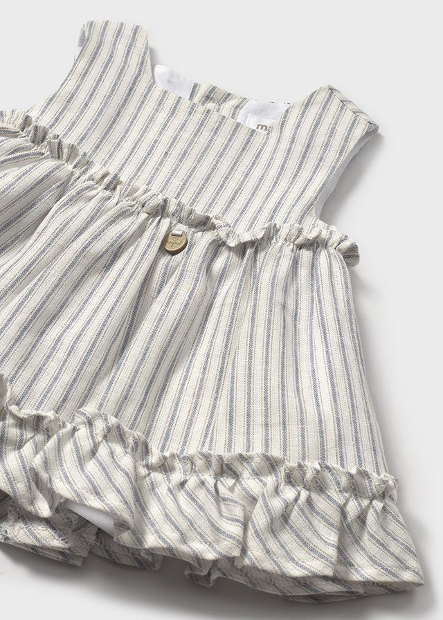 || Mayoral || Gestreepte jurk met bloomer