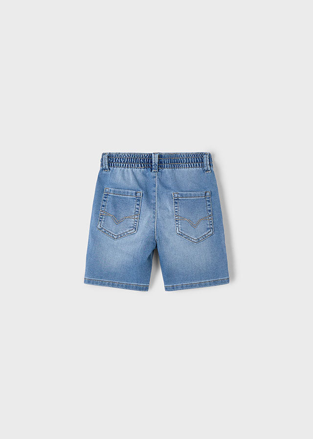|| Mayoral || Denim short met elastieken band