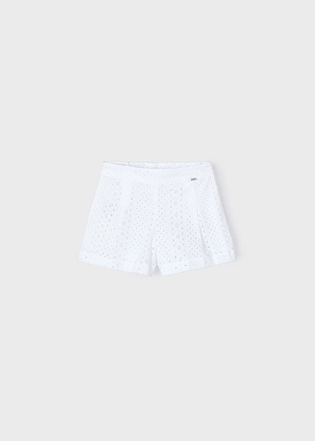 || Mayoral || Broderie shorts