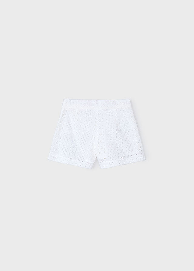 || Mayoral || Broderie shorts