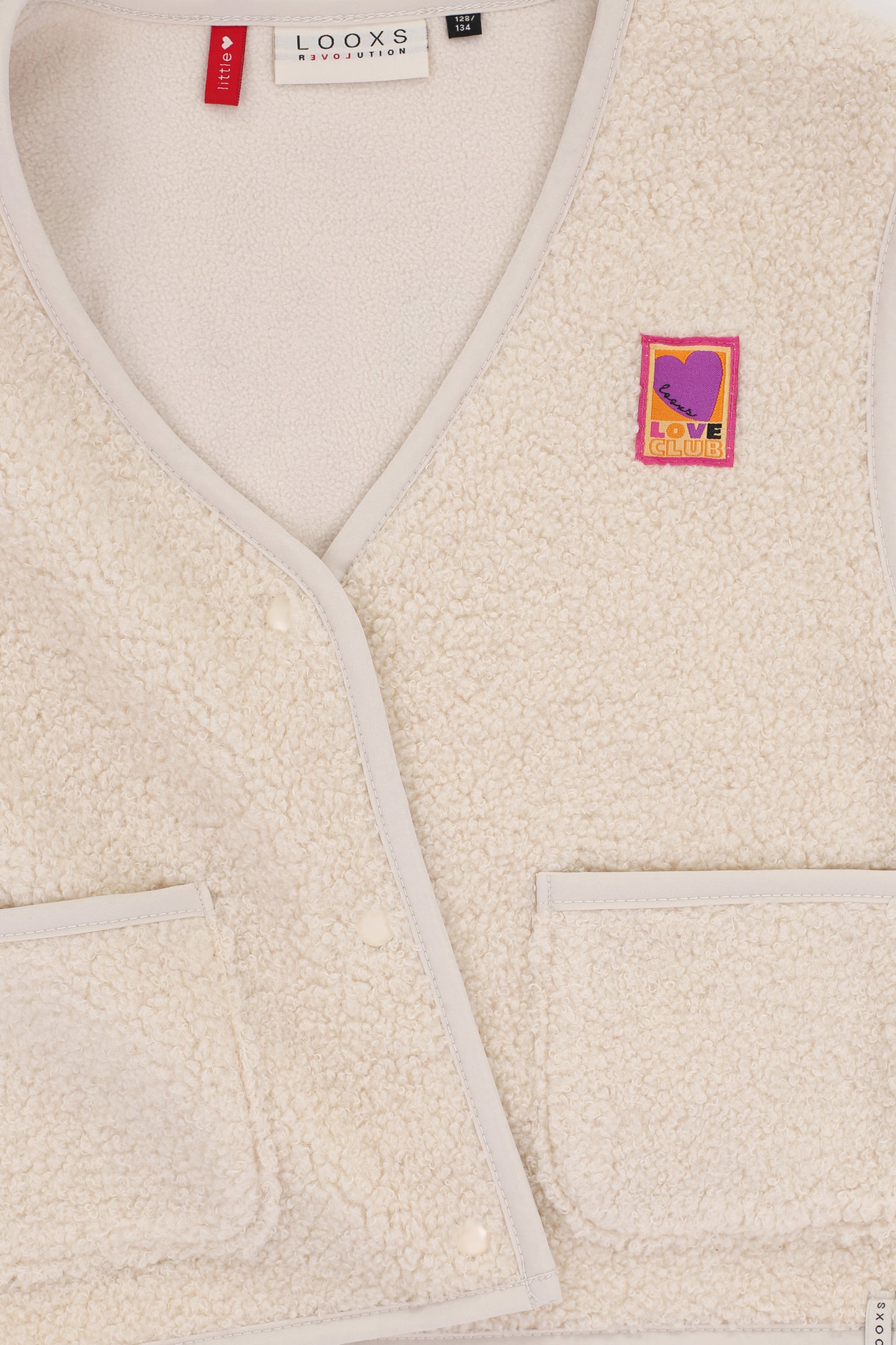 || LOOXS || Teddy gilet ‘Love Club’