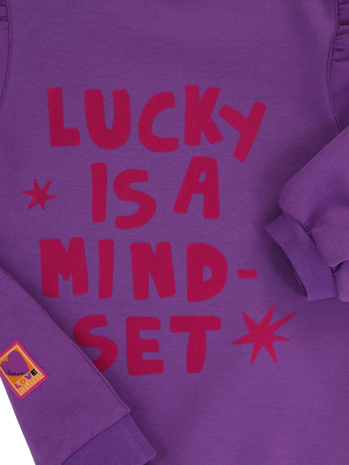 || LOOXS || Sweater ‘Lucky is a mindset’