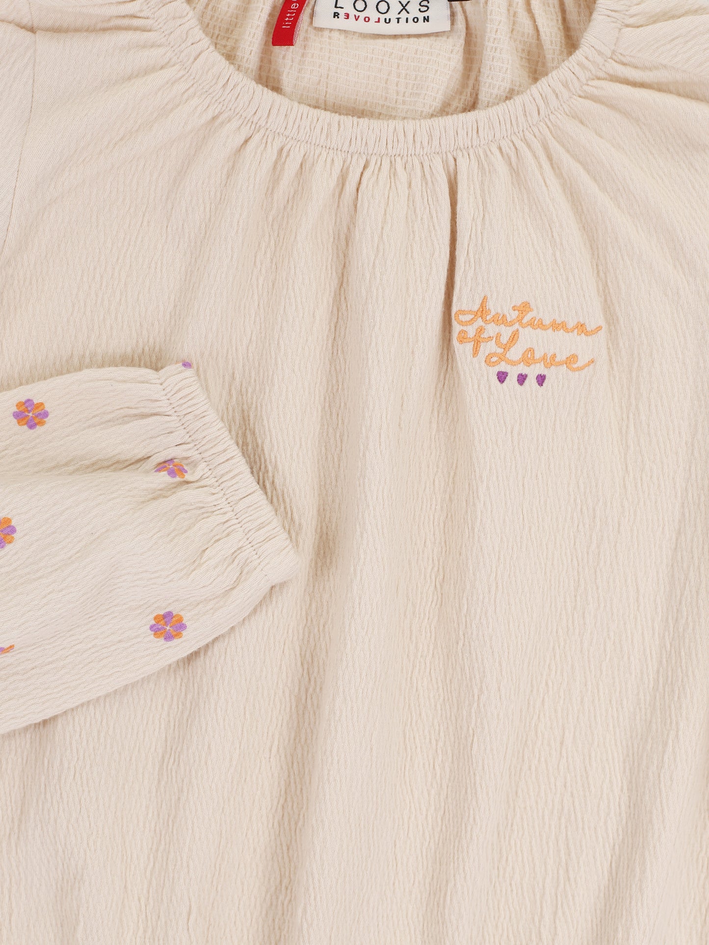 || LOOXS || Crinkle blouse met bloemen